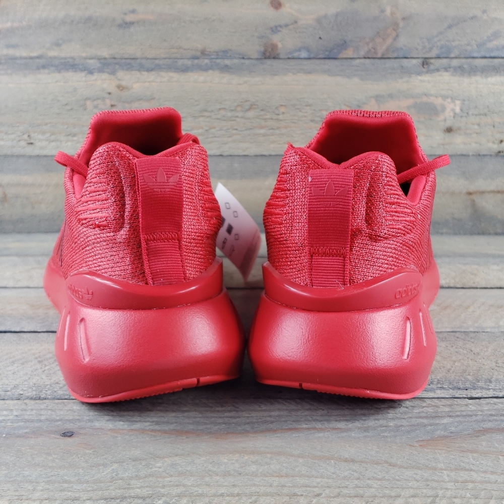 adidas Swift Run 22 Men's Running Shoes Vivid Red/Atered Amber - Picture 3 of 11